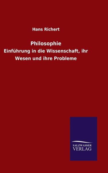 Cover for Richert · Philosophie (Book) (2015)