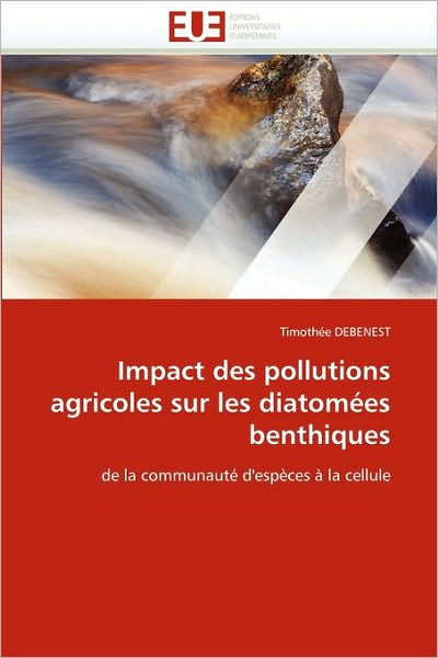 Cover for Timothée Debenest · Impact Des Pollutions Agricoles Sur Les Diatomées Benthiques: De La Communauté D'espèces À La Cellule (Paperback Book) [French edition] (2018)
