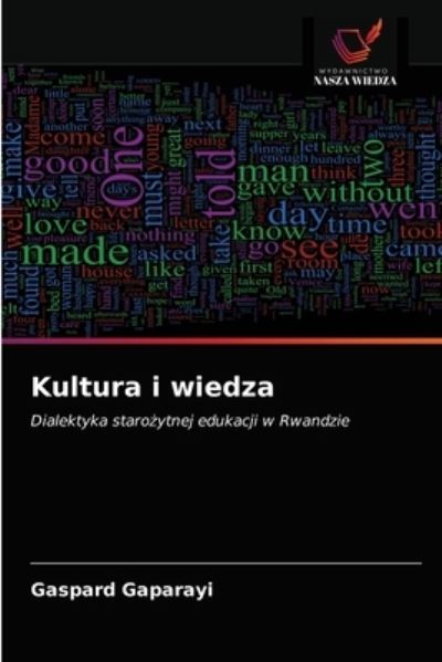 Cover for Gaspard Gaparayi · Kultura i wiedza (Taschenbuch) (2020)