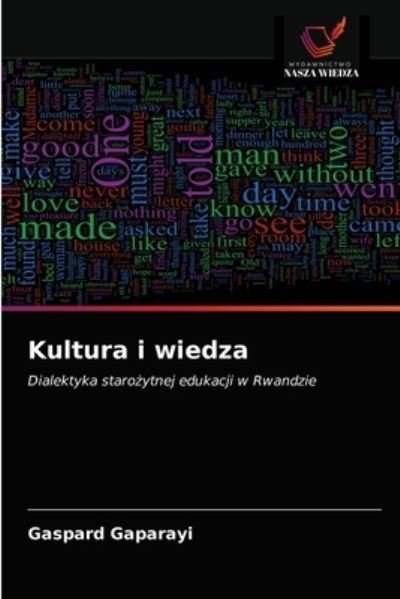 Cover for Gaspard Gaparayi · Kultura i wiedza (Paperback Bog) (2020)