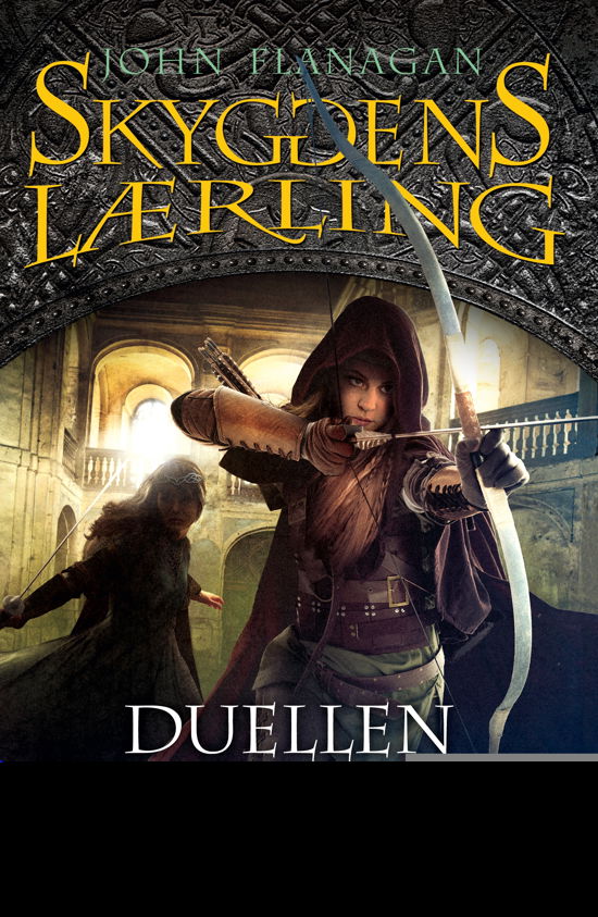 Cover for John Flanagan · Skyggens lærling: Skyggens lærling 14 - Duellen i Araluen (Sewn Spine Book) [1.º edición] (2019)