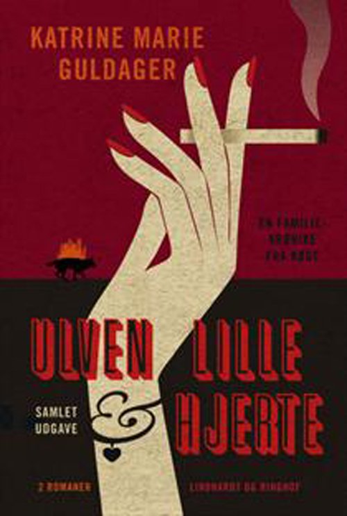 Cover for Katrine Marie Guldager · Ulven &amp; Lille hjerte (Paperback Book) [1. Painos] (2015)