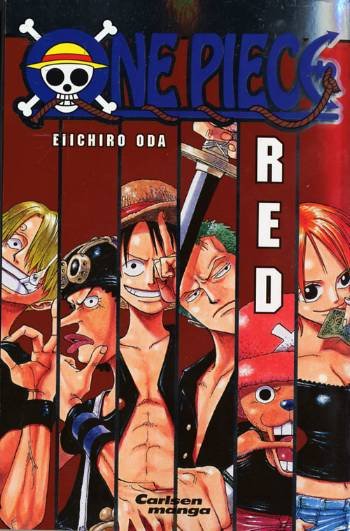 Cover for Eiichiro Oda · Carlsen manga.: One Piece - red (Paperback Bog) [1. udgave] (2006)