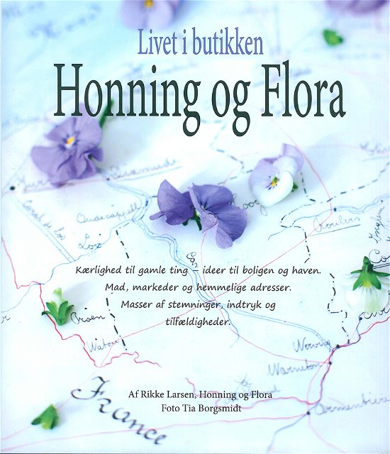 Cover for Rikke Larsen · Livet i butikken - Honning og Flora (Inbunden Bok) [1:a utgåva] (2012)