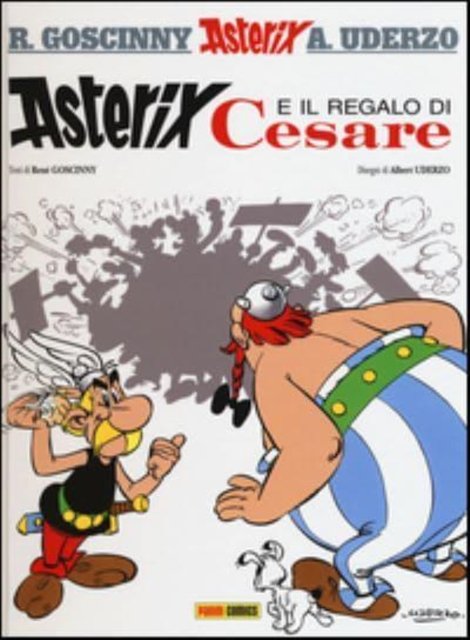 Cover for Rene Goscinny · Asterix in Italian: Asterix e il regalo di Cesare (Inbunden Bok) (2016)