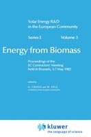 Cover for G Grassi · Energy from Biomass - Solar Energy R&amp;D in the Ec Series E: (Hardcover Book) [1982 edition] (1982)