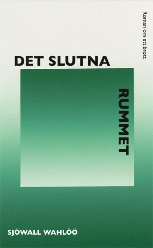 Cover for Per Wahlöö · Roman om ett brott: Det slutna rummet (Paperback Book) (2015)