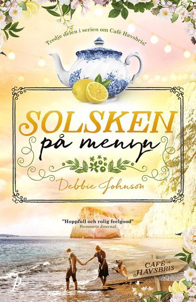 Cover for Debbie Johnson · Café Havsbris: Solsken på menyn (ePUB) (2020)
