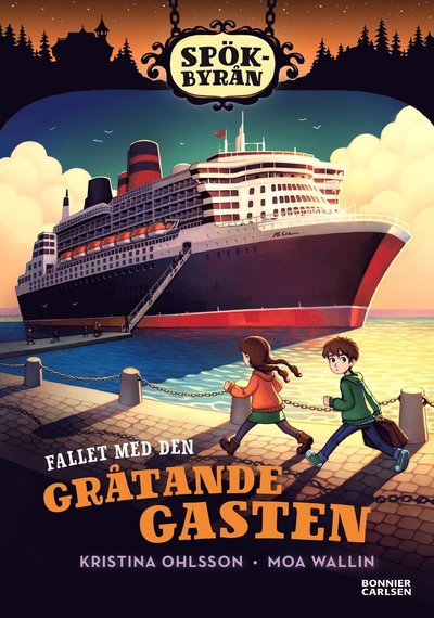 Cover for Kristina Ohlsson · Spökbyrån 5. Fallet med den gråtande gasten (Gebundesens Buch) (2023)