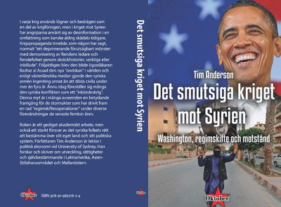 Cover for Tim Anderson · Det smutsiga kriget mot Syrien (Bok) (2016)