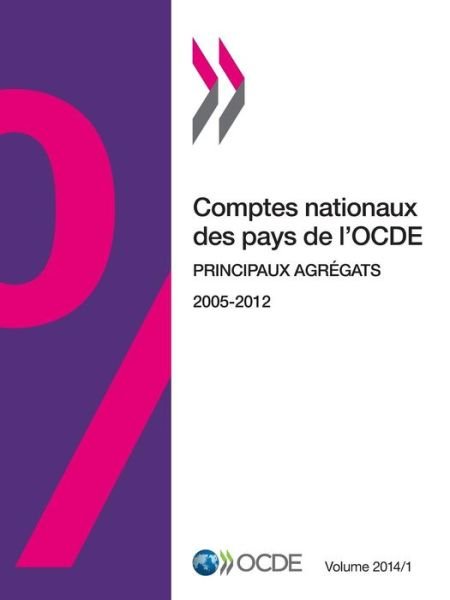 Cover for Oecd Organisation for Economic Co-operation and Development · Comptes Nationaux Des Pays De L'ocde, Volume 2014 Numéro 1 : Principaux Agrégats: Edition 2014 (Paperback Book) [French edition] (2014)