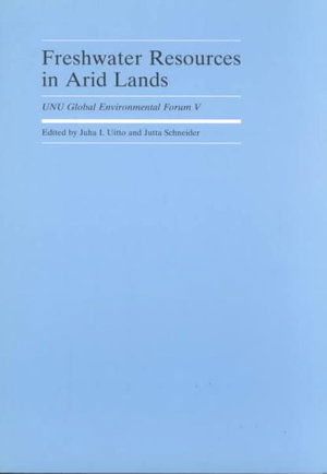 Cover for United Nations University · Freshwater Resources in Arid Lands (Paperback Book) (1998)