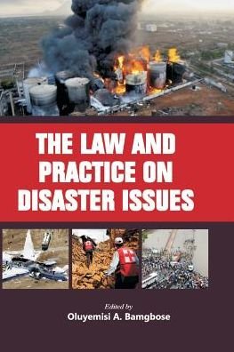 Cover for Oluyemisi a Bamgbose · The Law and Practice on Disaster Issues (Paperback Book) (2018)
