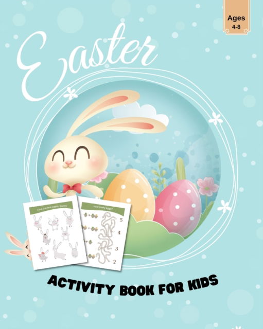 Mini Pitt Press · Easter Activity Book for Kids Ages 4-8: Easter Workbook Game for Learning Word Search, Mazes and More! (Taschenbuch) (2024)
