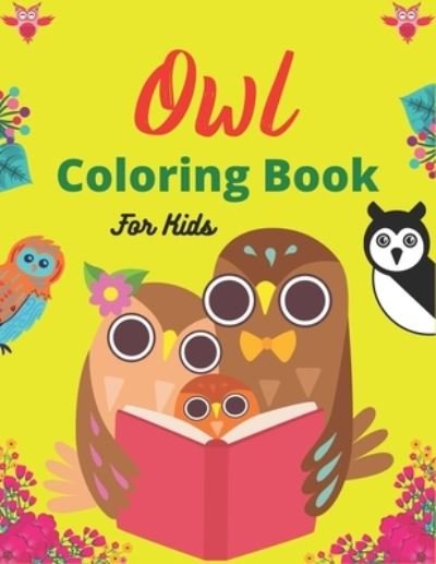 Cover for Srmndm Publications · Owl Coloring Book For Kids (Paperback Bog) (2020)