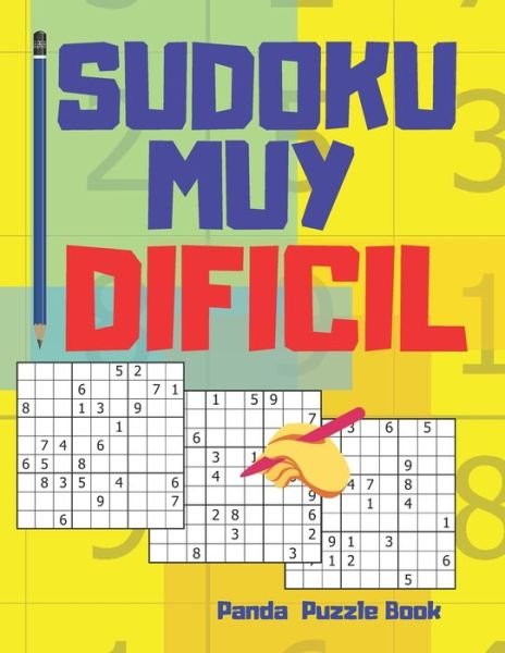 Cover for Panda Puzzle Book · Sudoku Muy Dificil (Paperback Bog) (2020)