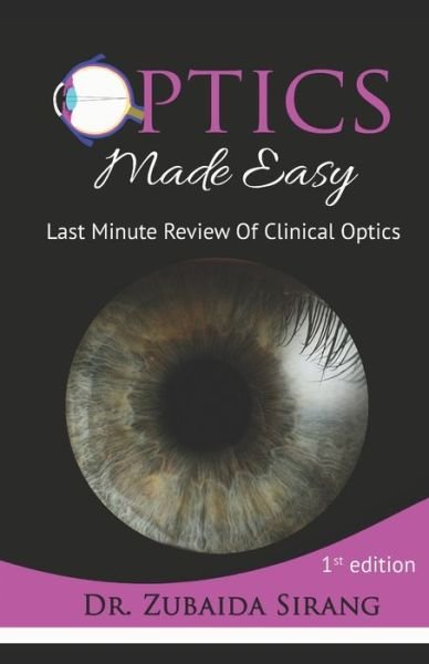 Cover for Zubaida Sirang · Optics Made Easy (Paperback Book) (2020)
