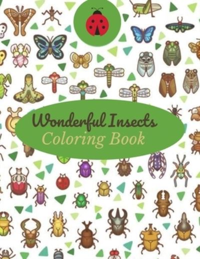 Cover for Harry Redmond · Wonderful Insects Coloring Book (Taschenbuch) (2021)