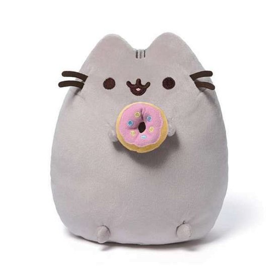 Pusheen - With Donut - Peluche - Pusheen - Merchandise -  - 0028399073825 - 2015