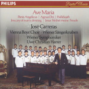 Cover for Carreras Jose' / Vienna Boys Choir / Wiener Sangerknaben / Wiener Symphoniker / Harrer Uwe Christian · Ave Maria / Panis Angelicus / Agnus Dei / Hallelujah / Jesu Joy of Man's Desiri (CD) (1988)