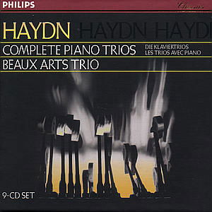 Haydn: Complete Piano Trios - Beaux Arts Trio - Musiikki - POL - 0028945409825 - torstai 21. marraskuuta 2002