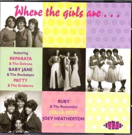 Where The Girls Are - Various Artists - Musiikki - ACE RECORDS - 0029667164825 - torstai 22. toukokuuta 1997