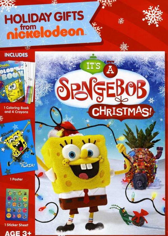 Cover for Spongebob Squarepants: It's a Spongebob Christmas (DVD) (2013)