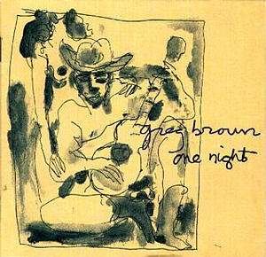 One Night - Live 1982 - Brown Greg - Música - OUTSIDE/COMPASS RECORDS GROUP - 0033651012825 - 7 de diciembre de 2018