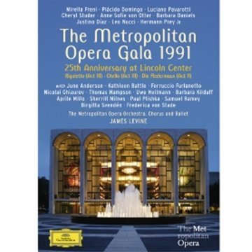 Cover for Levine James / Metropolitan Op · The Met Opera Gala 1991 (DVD) (2010)