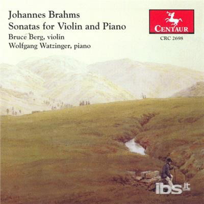Cover for Brahms / Berg / Watzinger · Sonatas for Violin &amp; Piano (CD) (2005)