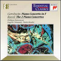 Piano Concerto in F / 2 Piano Concertos (Ravel) - Gershwin / Ravel / Entremont / Ormandy / Boulez - Muziek - Sony - 0074644633825 - 9 april 1991