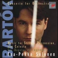 Cover for Bartok / Salonen / Los Angeles Philharmonic · Concerto for Orchestra (CD) (1996)