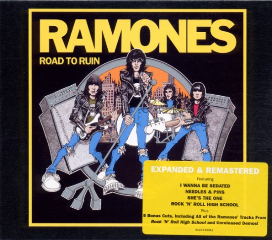 Cover for Ramones · Road To Ruin (Expanded &amp; Remastered) (CD) [Remastered edition] (2001)