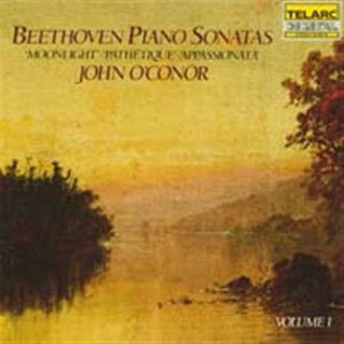 Beethoven: Piano Sonatas Vol 1 - O'Conor John - Musik - Telarc - 0089408011825 - 25. oktober 1990