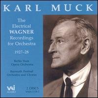 Cover for Muck / Wagner · Electrical Wagner Recordings for Orchestra (CD) (1996)