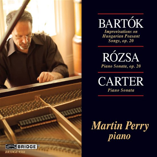 Cover for Bartok / Carter / Rosza · Martin Perry Plays (CD) (2013)