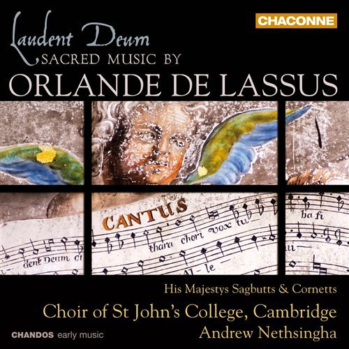Cover for Lassus / Choir of St Johns College Cambridge · Laudent Deum - Sacred Music by Orlande De Lassus (CD) (2011)