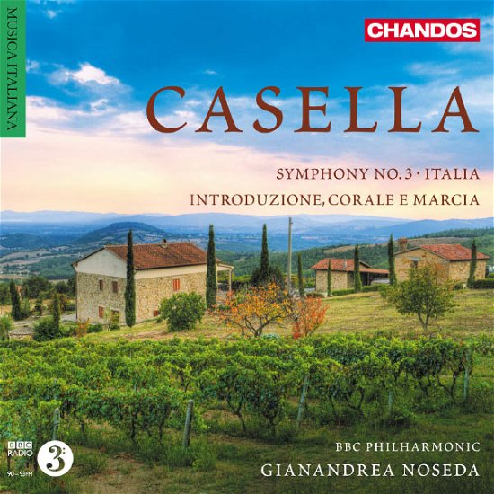 Casellasymphony No 3 Italia - Bbc Ponoseda - Muziek - CHANDOS - 0095115176825 - 3 juni 2013