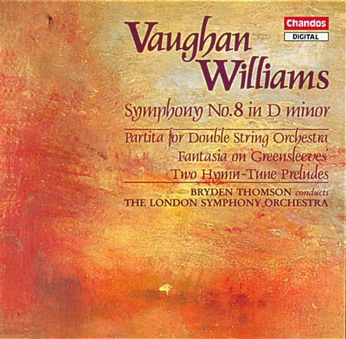 Symphony 8 / Fantasia - Vaughan Williams - Musikk - CHN - 0095115882825 - 28. oktober 1992