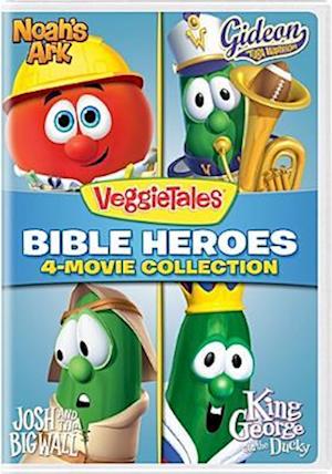 Cover for Veggietales: Bible Heroes - 4-movie Collection (DVD) (2018)