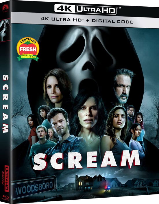 Cover for Scream (4K UHD Blu-ray) [Digipak] (2022)