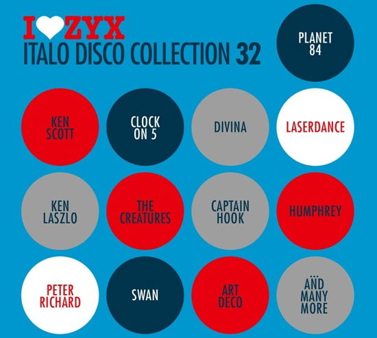 Cover for Zyx Italo Disco Collection 32 (CD) (2022)