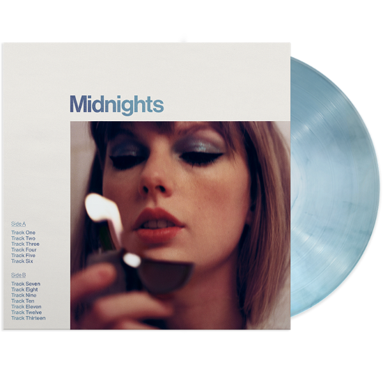 Cover for Taylor Swift · Midnights (LP) [Moonstone Blue edition] (2022)