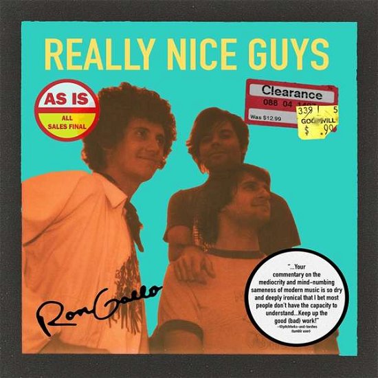 Really Nice Guys - Ron Gallo - Music - NEW WEST RECORDS, INC. - 0607396411825 - January 19, 2018