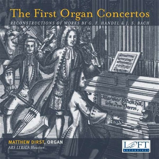 Cover for Bach,j.s. / Dirst · First Organ Concertos (CD) (2018)