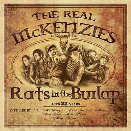 Cover for The Real Mckenzies · Rats in the Burlap (CD) (2015)