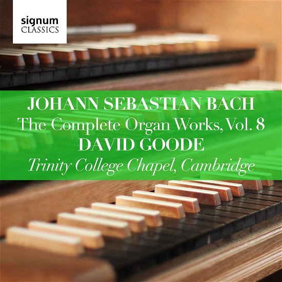 Cover for Bach,j.s. / Goode · Complete Organ Works 8 (CD) (2018)