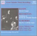 Great Chamber Music Recordings - Haydn / Beethoven / Schubert / Thilbaud / Casals - Muziek - NAXOS - 0636943118825 - 20 augustus 2002