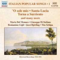 Cover for Italian Popular Songs 1 (CD) (2004)