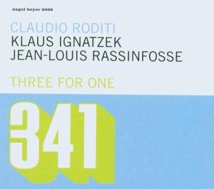 Cover for Claudio Roditi · Three for One (CD) (2011)